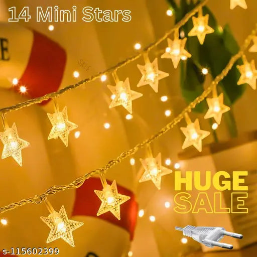 Itsapna 14 led  mini star  light pack of 1 for decoration