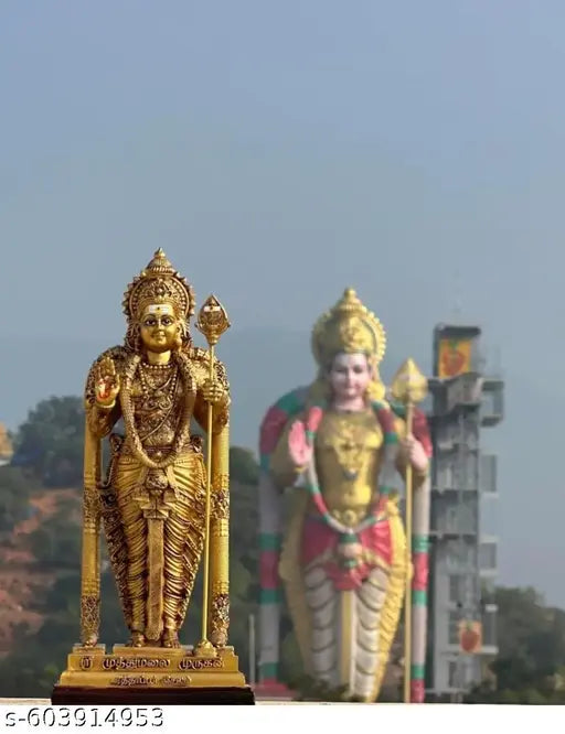 7" Home Decor Sri Muthumalai Murugan  Idol