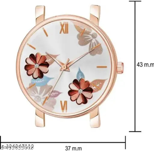 Stylish And Trandy Leather Strap Analog Watch for Women