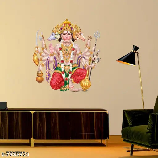 Rangoli Large Wall Sticker Waterproof and 45x50 cm Size