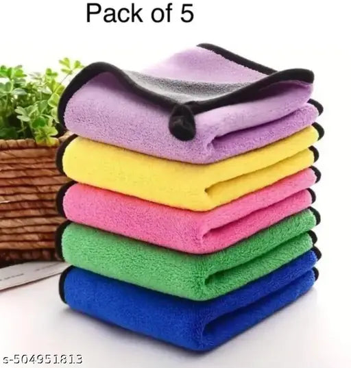 pack of 5 car kitchen dining clean cloth