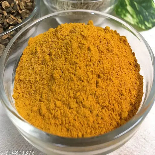 FORTUNATE Kasturi Haldi Powder for face (100 grams) | Wild turmeric powder for glowing skin | Kasturi Manjal | 100% Natural, Chemical-free, Perseverative-free, Non-GMO