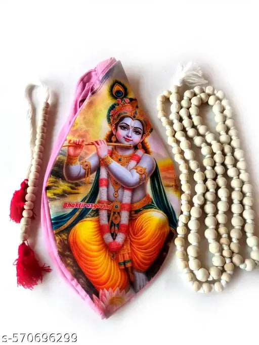 Japa Bag Combo with Japmala and Sakshi Kathi