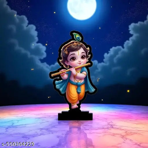 Shri Krishna Car Dashboard 12 CM Perfect for Car Dashboard