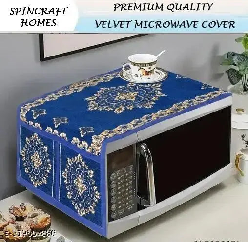 MEESHO PRESENT'S VELVET MICROWAVE OVEN TOP COVER