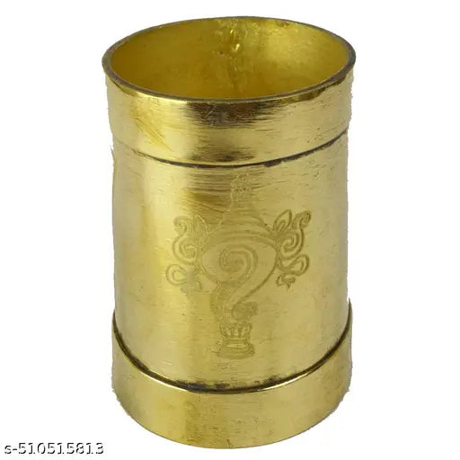 Brass Kubera Kuncham (7 cm)
