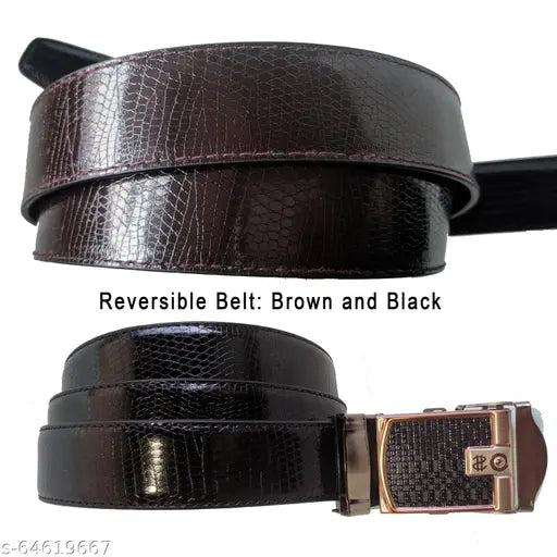 Nothing Official Men's Belt and Wallet Combo Black