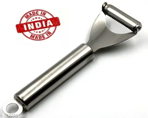 DS SALES Stainless Steel, Vegetable Peeler, Cutter for Potato, Cucumber, Carrot, Slicer Fruit Peeler Grater, Y Shaped Peeler (Pack of 1) stainless steel peeler for vegetables  Effortless Peeling/Slicing  Vegetable Sheller Fruit Kitchen Tools Accessories