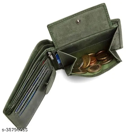 Leather Wallet for Men 100% Genuine RFID Protected