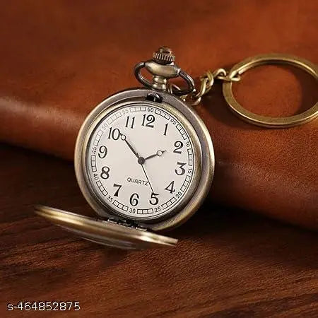 Dr. Strange Green stone vintage style premium quality pocket watch keychain (Pack of 1)