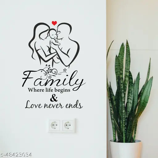 Wall Attraction Family Quote Wall sticker