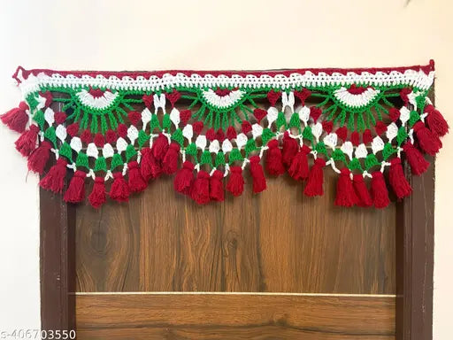 Home Decorative Door Hanging Beautiful and Traditional Toran Made Of Hand Size 3Ft.