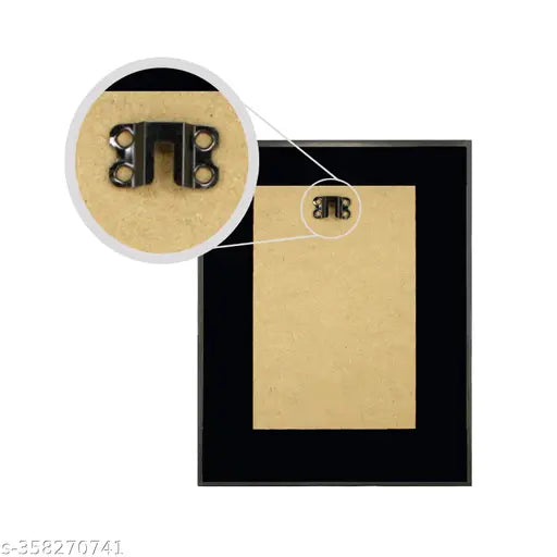 Indianara Modern Art Without Glass Framed Art Print for Room Decor 10 X 13 INCH