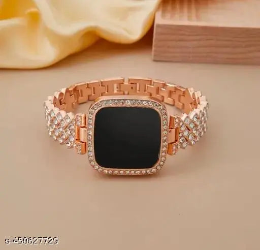 Rose Gold Digital Girls Watch