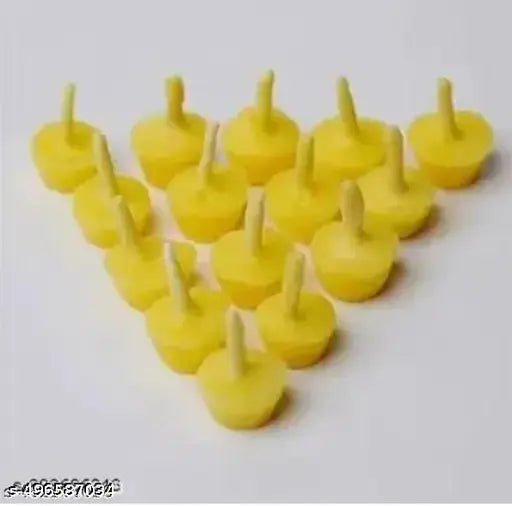 Pure Ghee Diya batti 50 pcs set for Puja Pure Cow Ghee Diya Wax Free Terracotta Clay Diya Batti Upto 30 Minutes Burn Time Pack of 50