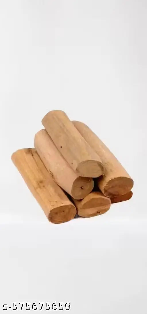 Pack Of 2 Sandalwood (Chandan) Sticks | Pure & Fragrant Lakdi for Spiritual & Cosmetic Use | Ayurvedic Chandan Lakdi For Face Pack | Original Sandalwood Sticks | Sandalwood For Face Pack