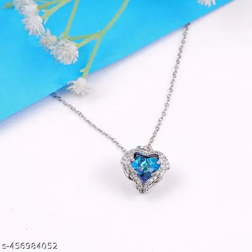 New Fashion Ocean Heart Pendant For Girls And Women