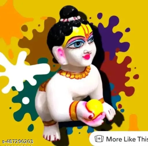 white kanha ji 5no