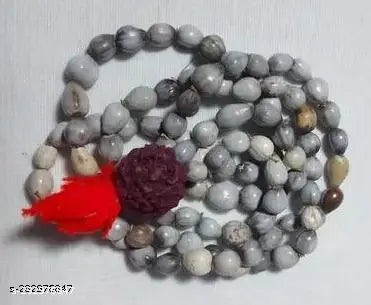 MANNAT FASTION Combo of 4-108 Beads Kamalgatta Mala, Lal chandan Mala Jaap Mala, Vaijanti Mala and Tulsi Japa Mala (Multicolour)