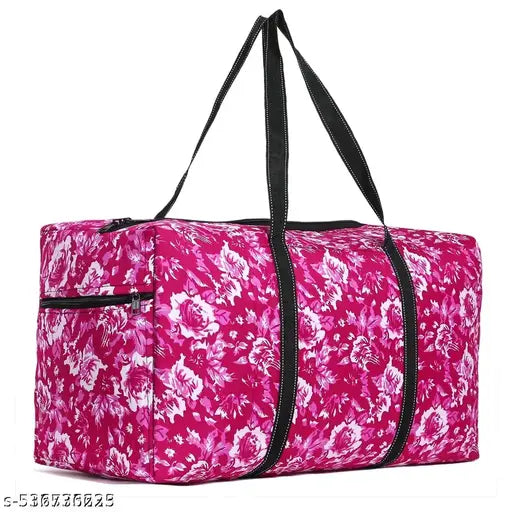 Duffel Bag, Expandable Folding Travel Bag for Women, Lightweight Waterproof Carry Overnight Luggage Bag for Travel