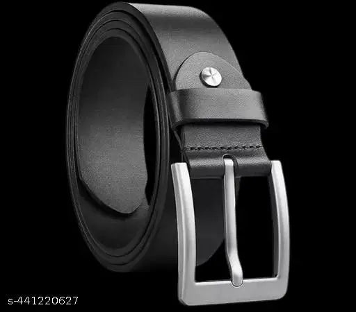 buy MENS TRENDY PREMIUM black  Belt and get one Digital watch , brown color wallet  , wired  handfree and sunglasses free dhamaka offer