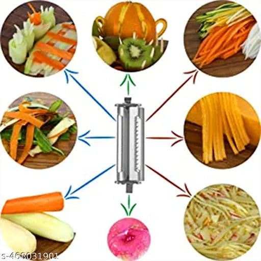 Stainless Steel 2-in-1 Julienne Vegetable Poteto Cucumber Salad Making Doubble Side Blade Peeler Kitchen Tools