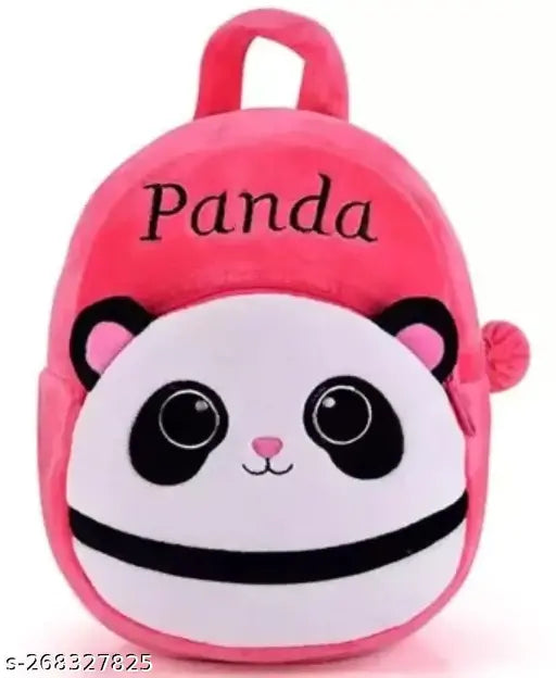 AK INTER presents a kids school bag made with fine quality of Fabric school bag PINK Panda