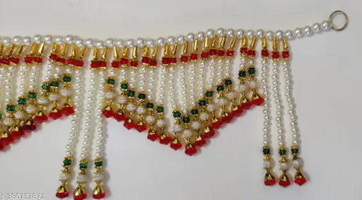 Hand made moti Pearl Main Door Hanging Bandhanwar Toran