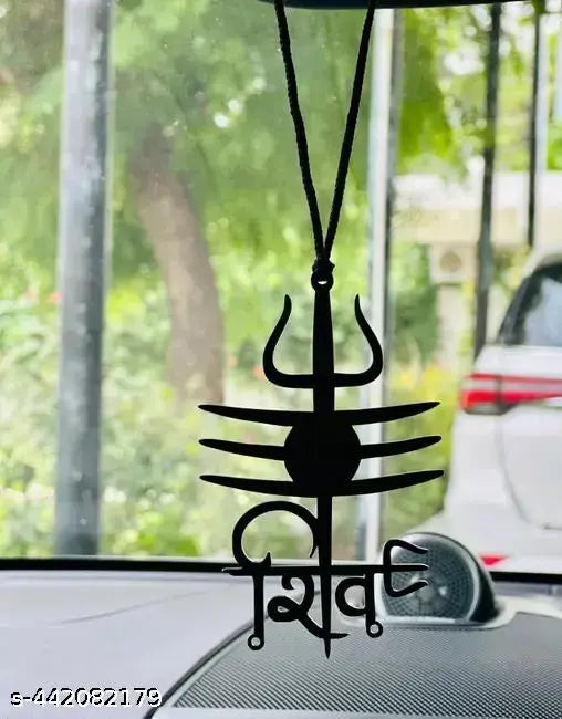 Wooden art deco created lord of SHIV  for car hanger,home decor ,office, showpiece gift handmade item ,.,