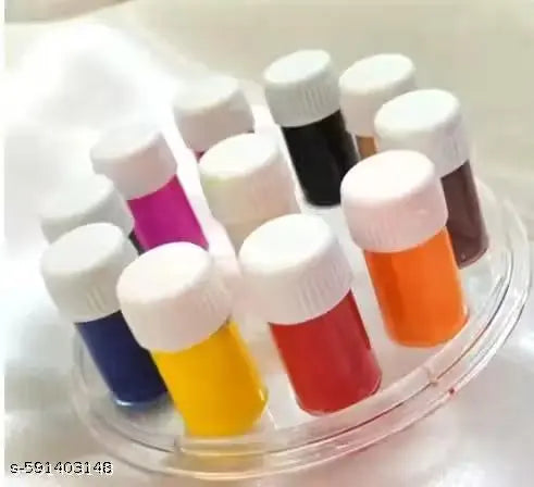 PLENTEOUS Liquid Kumkum Bindi Sindoor Tikali – 11 Multicolour Shades for Girls, Ladies & Women – Perfect for Festivals, Weddings, Traditional & Daily Wear (Pack of 1)