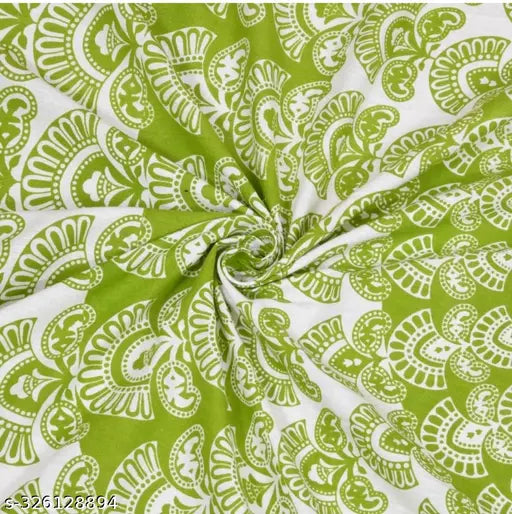 Jaipuri Pure Cotton Double Queen Bedsheet With 2 Pillow Covers