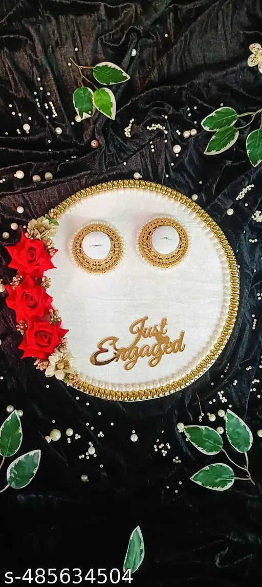 Engagement Special Ring Platter R001