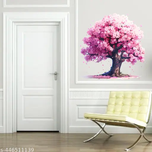 Trendy Designs of Self Adhesive Wall Stickers for Living Room, Bedroom, Hall and Home Decoration(Pack of 1)
