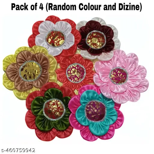 Beautiful Hands Made Puja Samagri, Thakur Ashon For Home Temple