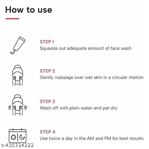 Latibule Kesar Chandan Face Wash, Skin Lightening & Tan Removal Face wash,Oil Controal & Remove Pigmentation Tan Removal Face Wash, All Skin Types Face Wash 50ml(Pack of 1)