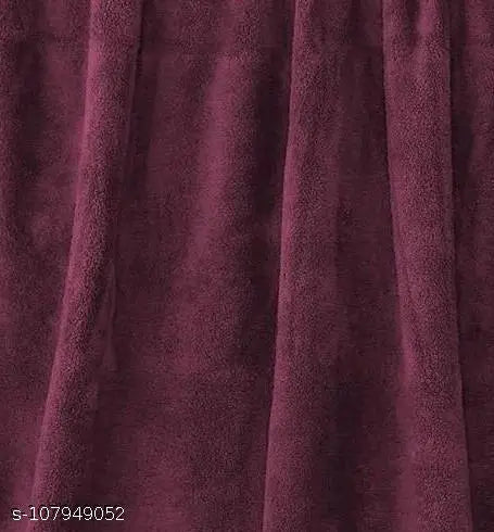 Cotton Bolls Microfiber Bath Towel 1 Pcs  Large Size 70x140CM Maroon
