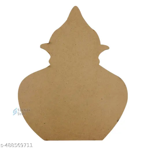 Smart Fashion Deal 12 Inch MDF Rangoli Stencil Base – Decorative Design Cutouts for Crafting and Home Decor