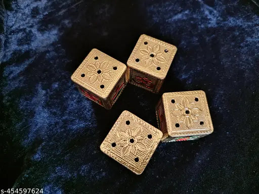 Agarbatti stand, 5 Holes Minakari Incense Stick Holder