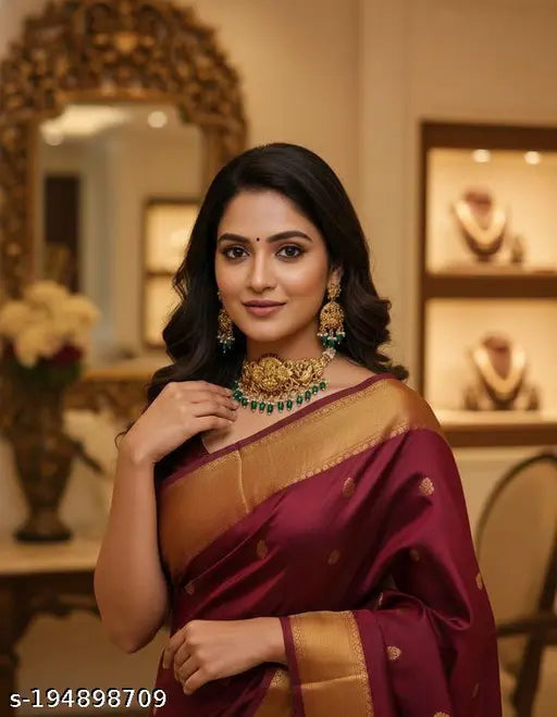 Temple Style Laxmi Choker Jewlery Set