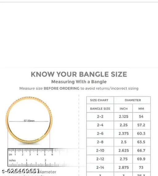 Trendy Lamination Pola Bangle