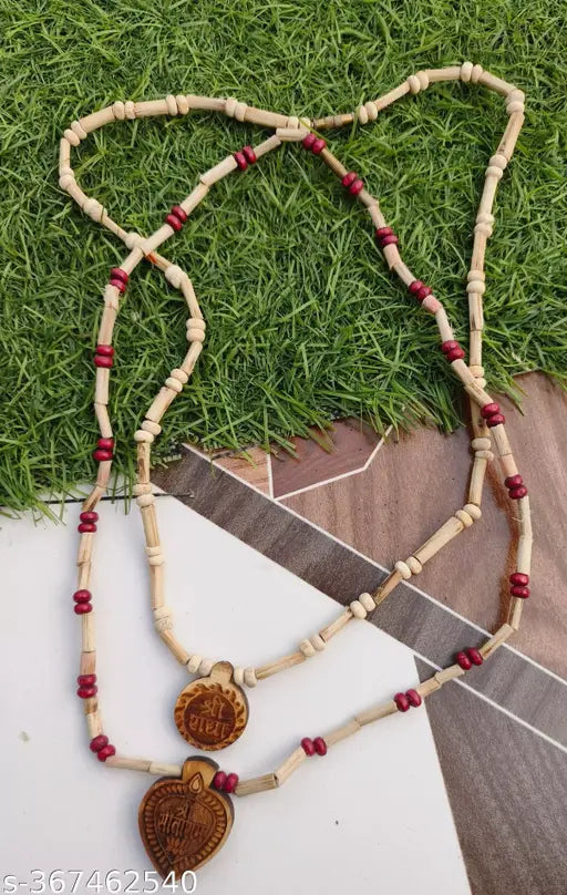 100% Authentic Tulsi Mala With Shri Radha And Shri Sitaram Locket