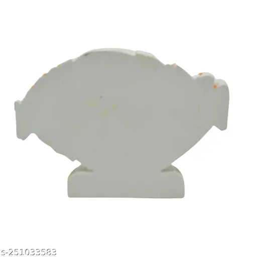 Jagannath Shankh Design Marble Stone Murti, Home puja, car Dashboard,Office