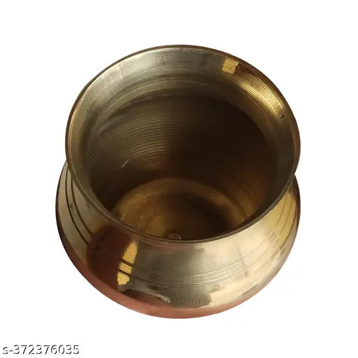 Puri Crafts  Brass  Golden Pooja Kalash Lota | Brass Kalash(H-2.5 INCH,pack-2)