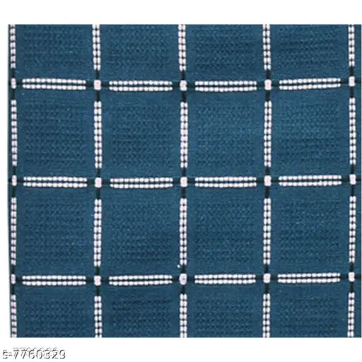 SSS Pure Cotton Bath Towels 30 inches x 60 inches -SuperSoft Quick Absorbency, Multicolor Checked (Pack of 3)