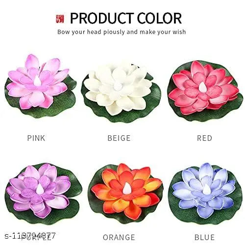Itsapna (Pack of 4 )Flame Less LED Tealight Candles Best for Diwali Decoration, Home Decor, Romantic Decorations (Warm White)