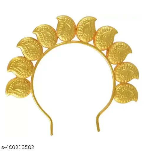 Mango Leaves Gold plated God Arch for Varalakshmi Idol Pooja Decoration | Navaratri Pooja | Arch for Idols