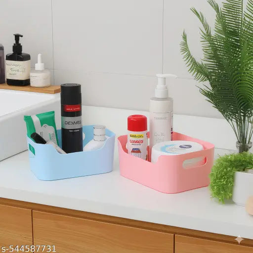 NXTBUY® Storage Baskets: Buy 2 Get 2 Free! | Multipurpose Home Organizer (Pack of 4)