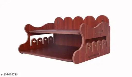Pushpanjali Wooden Temple / Home Temple/ Pooja Mandir/ Pooja Mandap/ Temple For Home