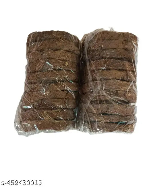 20 Pcs. Cow Dung Cake/Upla for Havan-Pujan & Religious Purpose | Handmade Desi Gau ke Gobar ke Upale/kande| Pack of 20pcs | Round shape 9 cm.