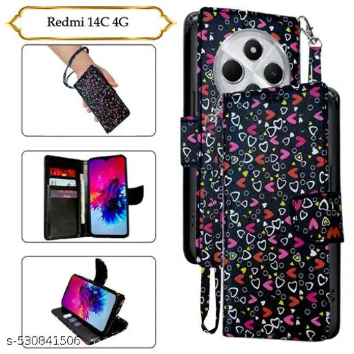 Pargo Flip Cover For Redmi 14C 4G